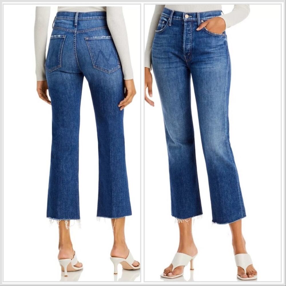 Mother The Tripper Ankle Fray Jean Nature Touch Base Size 25 EUC